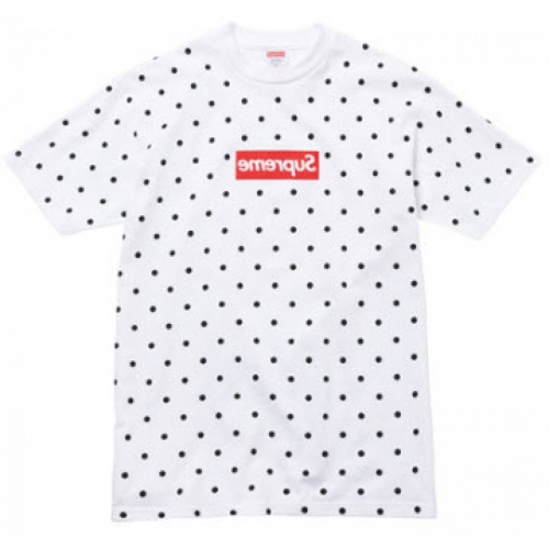 Supreme x Comme Des Garcons Box Logo T-Shirt (White)